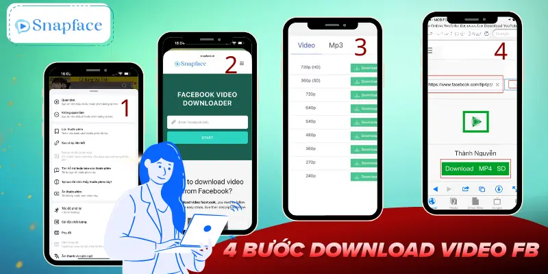 tải video fb hướng dẫn các bước